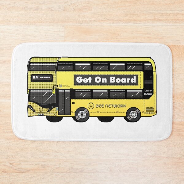 Item preview, Transport for Greater Manchester, Bee Network yellow bus designed and sold by jimmy-digital.