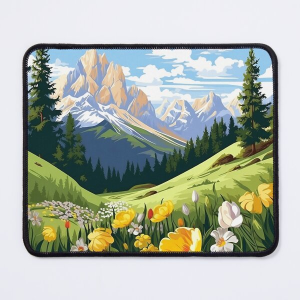 Item preview, Spring in the mountains designed and sold by LubosChlubny.