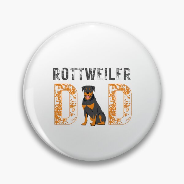 Artikelvorschau, Rottweiler dog dad entworfen und verkauft von DeluxBee.