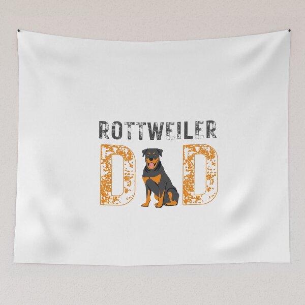 Artikelvorschau, Rottweiler dog dad entworfen und verkauft von DeluxBee.