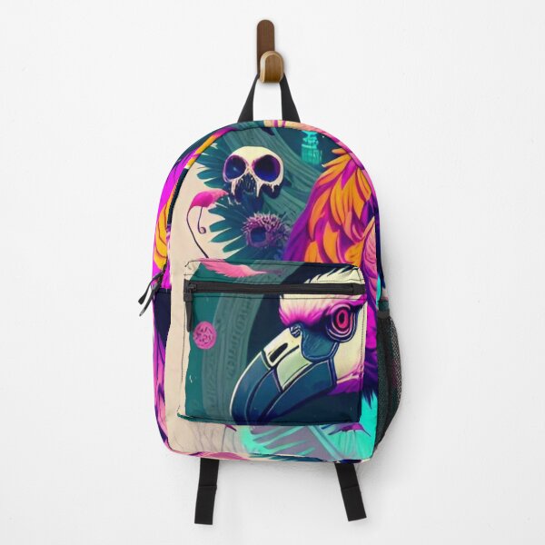 Item preview, Flamingo Skulls designed and sold by Arteligente.