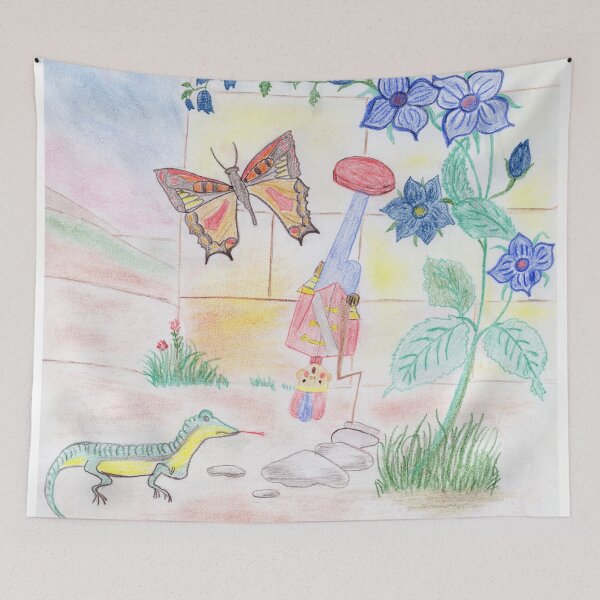 Item preview, Nutcracker toy,butterfly,flowers designed and sold by homemadecreate.