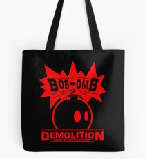 Bob-Omb Demolition red Tote Bag