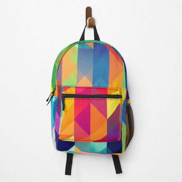 Item preview, Colorful abstract background pettern Color decorative element Geometric pop art designed and sold by PinkPinkArts.