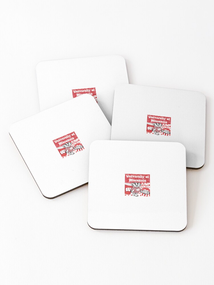 Thumbnail 1 of 5, Coasters (Set of 4), Wisconsin designed and sold by TMTRENDS.