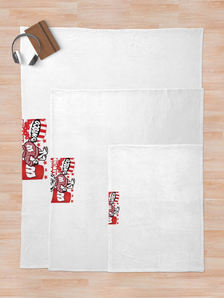 Thumbnail 5 of 6, Throw Blanket, Wisconsin designed and sold by TMTRENDS.