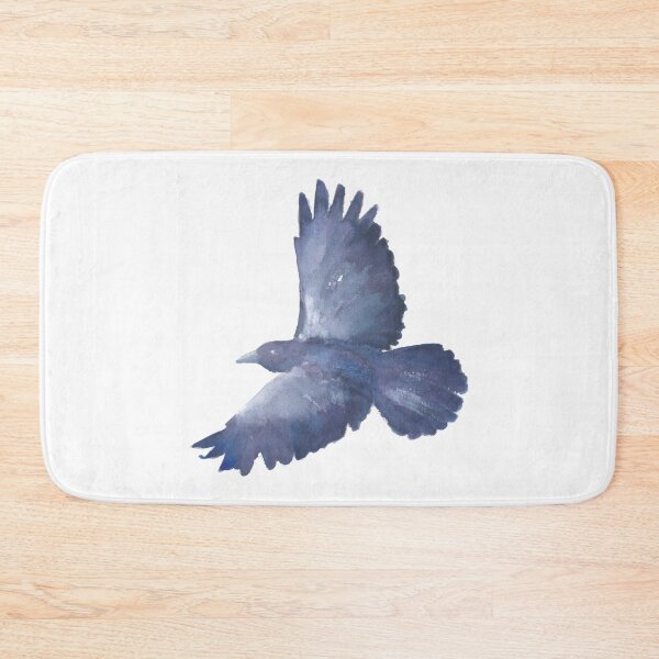 Item preview, Crow, watercolor painting designed and sold by SharonRoseR.