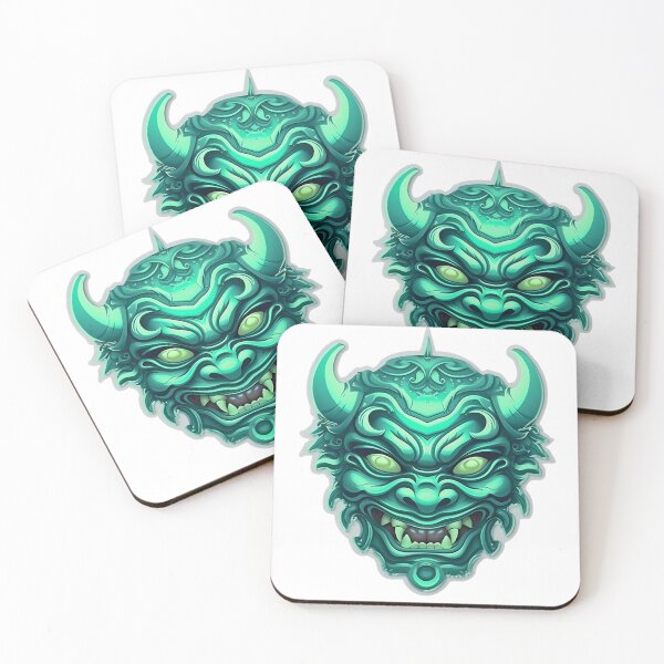 Item preview, Jade Serenity Hannya designed and sold by Stickityboo.