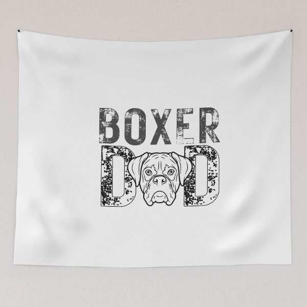 Artikelvorschau, boxer dog dad entworfen und verkauft von DeluxBee.