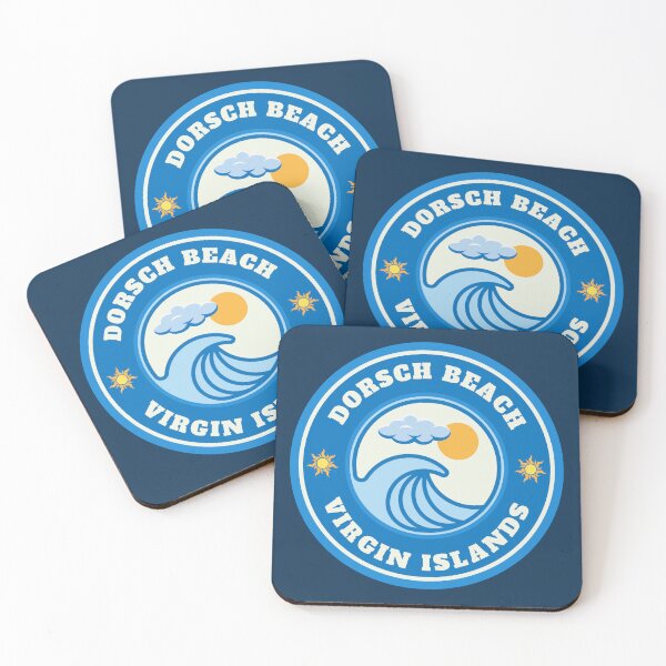 Item preview, Dorsch Beach St Croix Virgin Islands - Summer Destination Vintage Logo designed and sold by Vintage-TM.