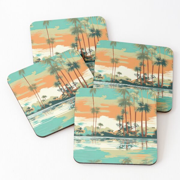 Item preview, Florida Travel Poster Inspired Illustration  designed and sold by EverettAtlas.