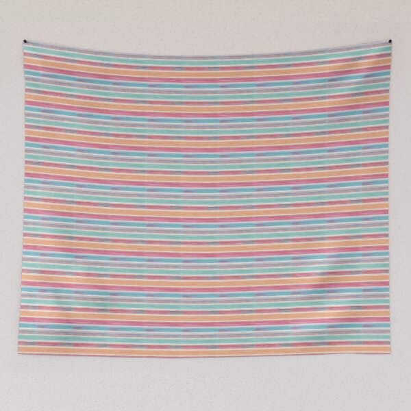 Aperçu de l'œuvre Motif de lignes colorées "Joanna" créée et vendue par Patterns For Products.