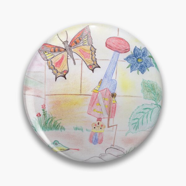 Item preview, Nutcracker toy,butterfly,flowers designed and sold by homemadecreate.