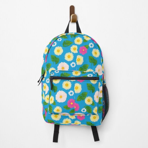 Item preview, Bright blue floral pattern: an elegant and modern design for spring and summer decoration, inspired by nature and feminine romanticism designed and sold by Elobrdn.