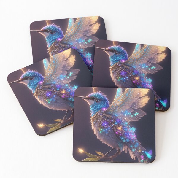 Item preview, Enchanted Melody: Magical Hummingbird and the Dreamer's Tree designed and sold by CreateUniverse.