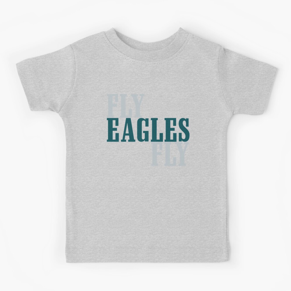 FLY EAGLES FLY Kids T-Shirt for Sale by vcandelore