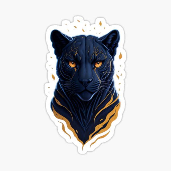 Panther Nation Pride Sticker for Sale by thepunkpanther