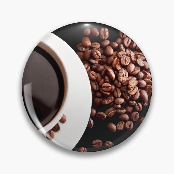 Artikelvorschau, Schwarzer Kaffee und Kaffeebohnen entworfen und verkauft von PC-artist.