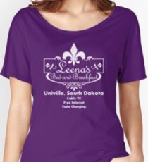 Leena's Bed and Breakfast Women's Relaxed Fit T-Shirt