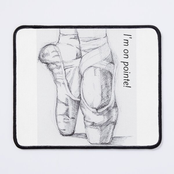 Item preview, I'm on pointe! designed and sold by Sheryll K Fox Art.
