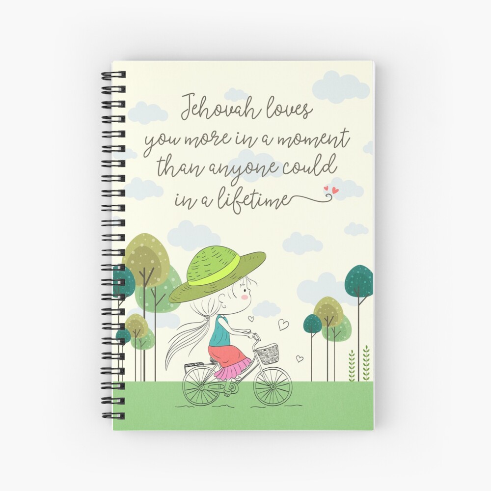Jehovah Loves You Spiral Notebook