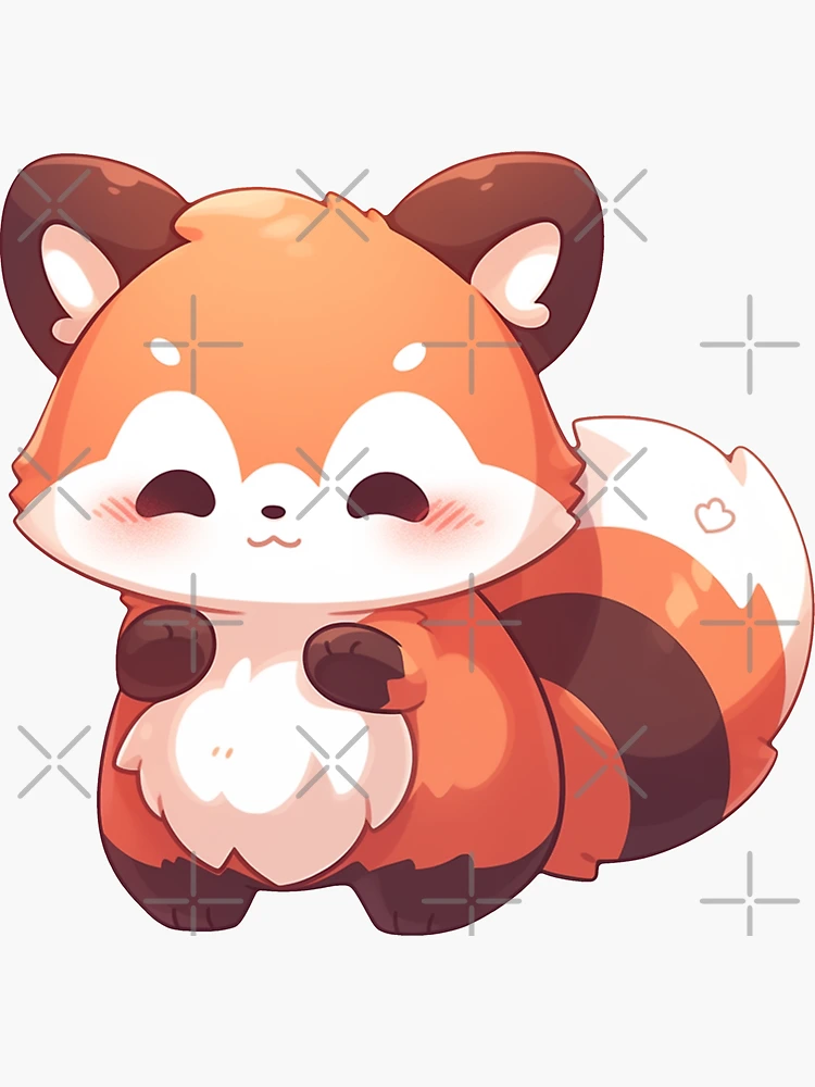 Kawaii Red Panda