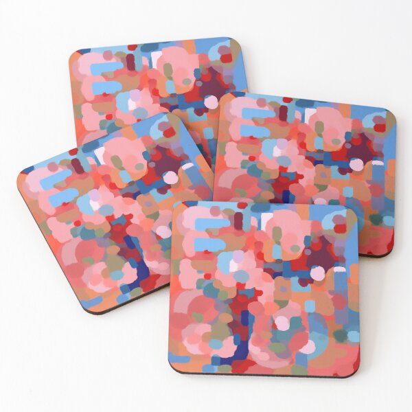 Item preview, Colorful abstract background pettern Color decorative element Geometric pop art designed and sold by PinkPinkArts.