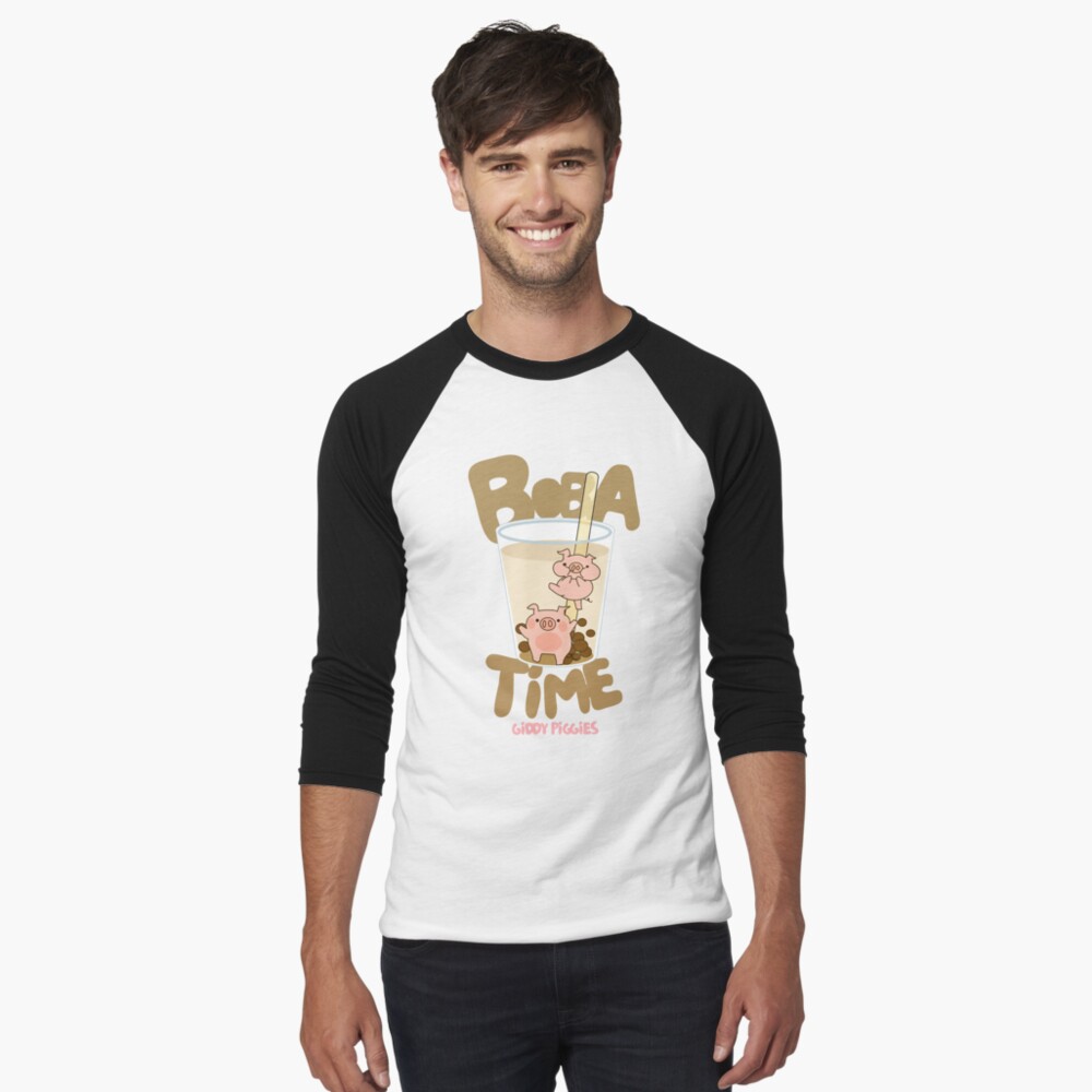 Item preview, Baseball ¾ Sleeve T-Shirt designed and sold by loopcreations.