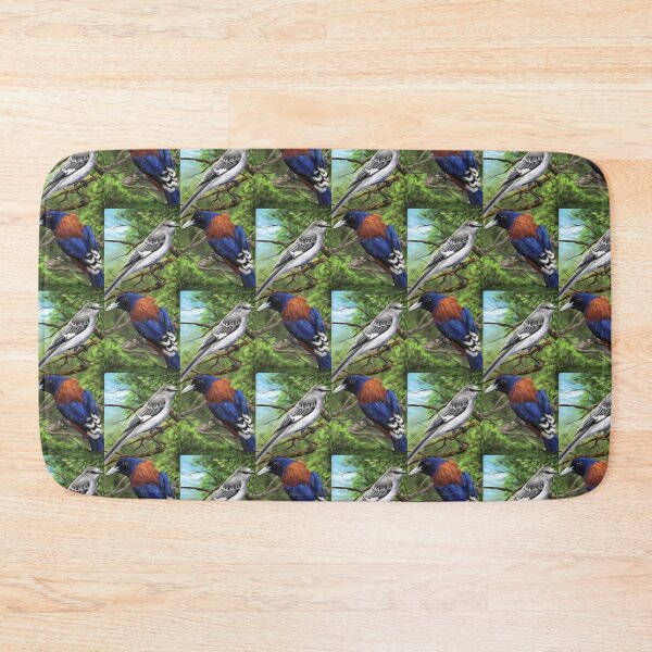 Item preview, Mockingbird and Lidith’s Jay In The Trees designed and sold by CreationsByBear.