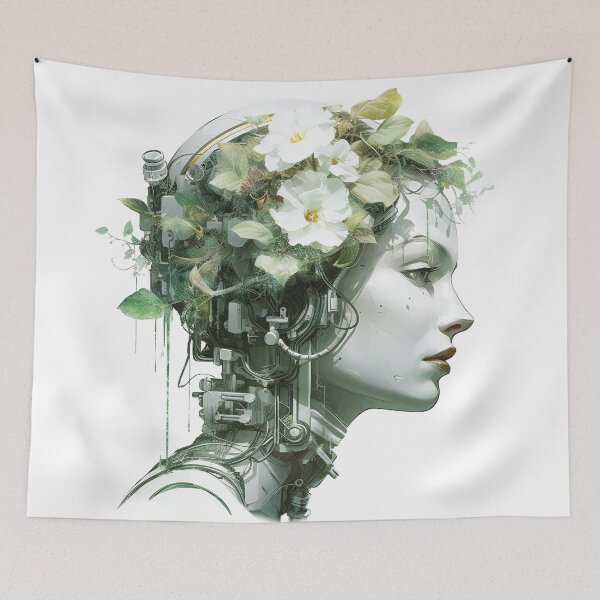 Item preview, Artificial Intelligence Integration In Nature designed and sold by AdrianGrosu.