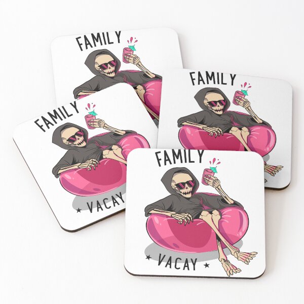 Item preview, Gothic Family Vacay Skeleton Macabre  designed and sold by robenster.