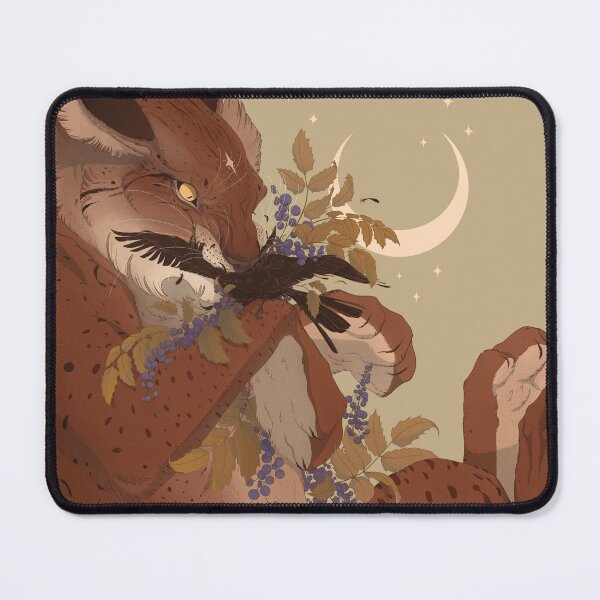 Item preview, Lynx moon starlight shirt design designed and sold by Lipkoshop.