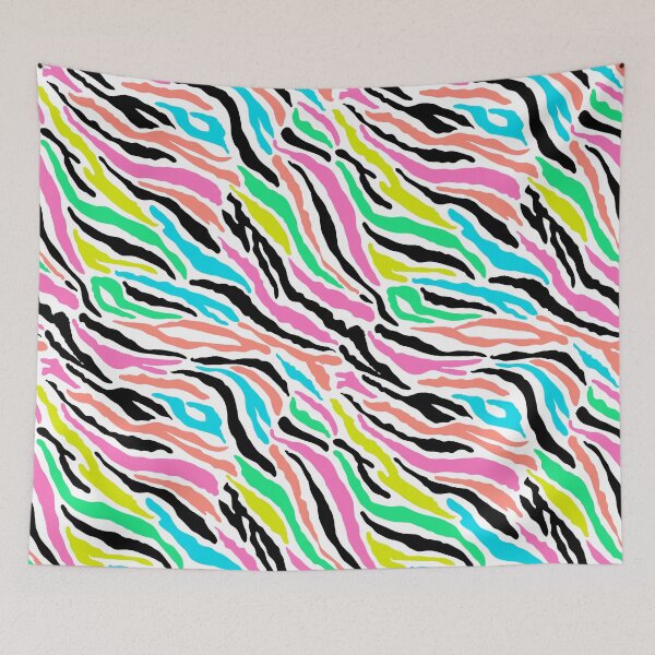Item preview, Colored striped print designed and sold by kiyanochka.