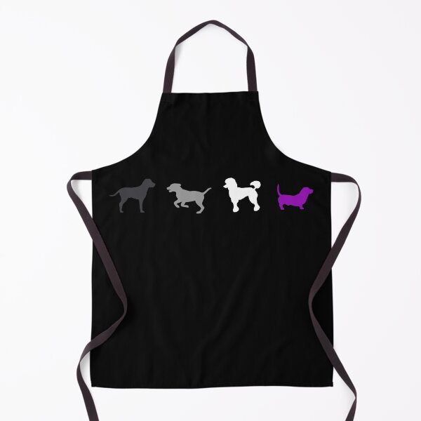 Item preview, Dogs Minimalist Ace. Asexual Pride designed and sold by Subtle Pride Shop.