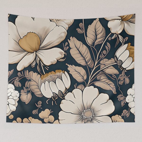 Item preview, Sketched Garden Blooms designed and sold by Manishakh.