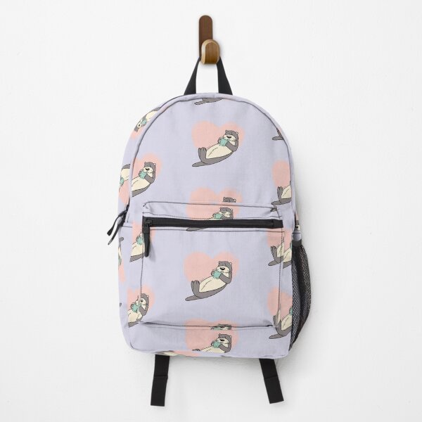 Item preview, Sea Otter & Pink Heart designed and sold by ArtByShaleah.