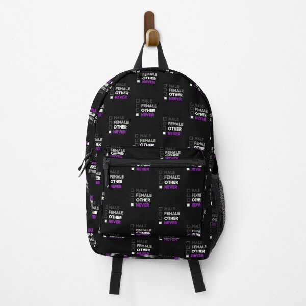 Item preview, Male Female Other Never. Asexual Pride designed and sold by Subtle Pride Shop.