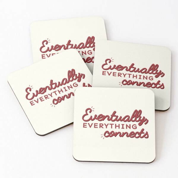 Item preview, Eventually, Everything Connects - Maroon designed and sold by Crldesigns.