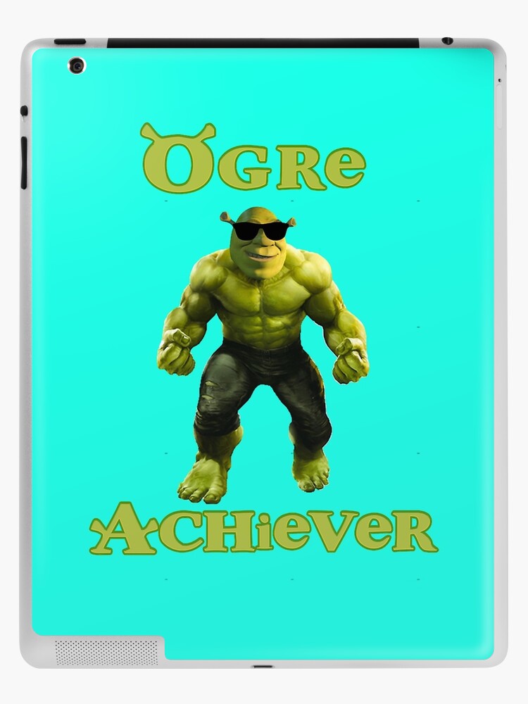 shrek meme funny shrek | iPad Case & Skin