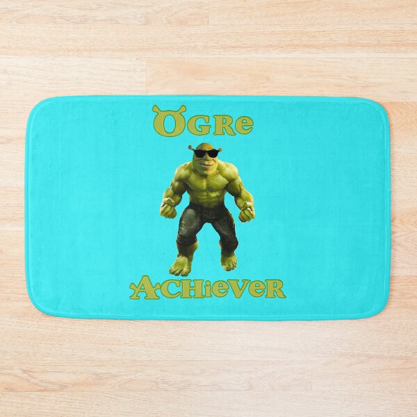 Item preview, Ogre achiever. Funny ogre shrek pun meme designed and sold by dragonwagshop.