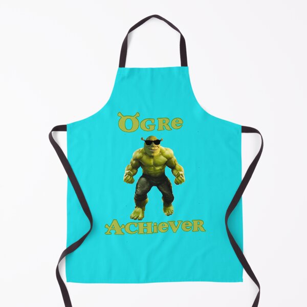 Item preview, Ogre achiever. Funny ogre shrek pun meme designed and sold by dragonwagshop.