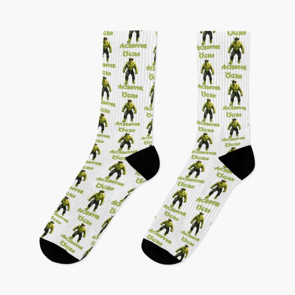 Item preview, Ogre achiever. Funny ogre shrek pun meme designed and sold by dragonwagshop.