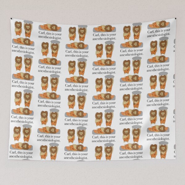 Item preview, Stone Age Anesthesiologist designed and sold by peachesandfizz.