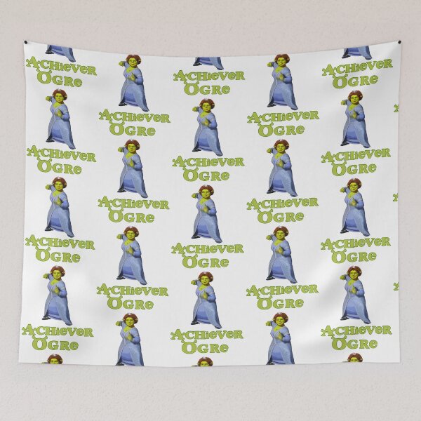 Item preview, Ogre achiever. Funny ogre shrek pun meme designed and sold by dragonwagshop.
