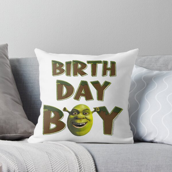 Item preview, Shrek Birthday Boy Big Face T-Shirt, Shrek pun designed and sold by dragonwagshop.