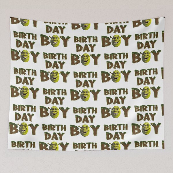 Item preview, Shrek Birthday Boy Big Face T-Shirt, Shrek pun designed and sold by dragonwagshop.