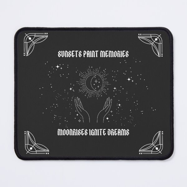 Item preview, 'Sunsets paint memories, moonrises ignite dreams' Vintage tarot aesthetic designed and sold by TeesStorefront.