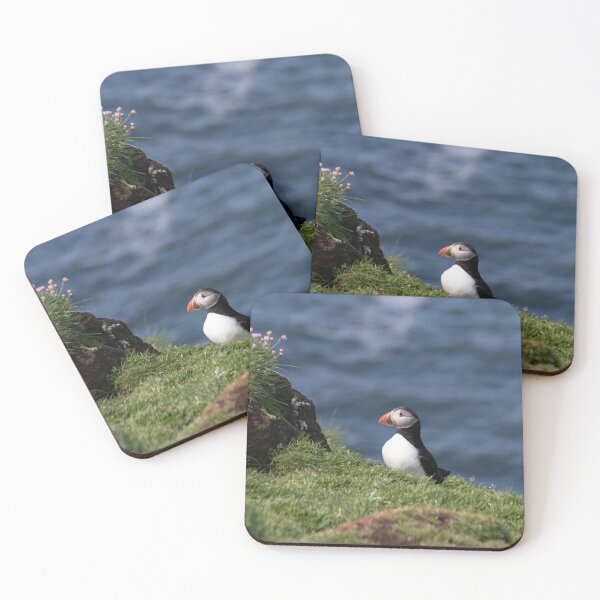 Item preview, Puffin on the edge of a cliff designed and sold by HazelWright.