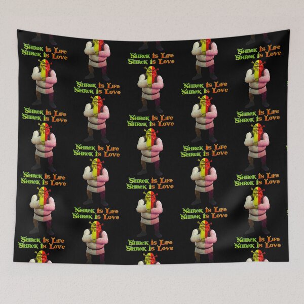 Item preview, Shrek is Love,Shrek is Life designed and sold by dragonwagshop.
