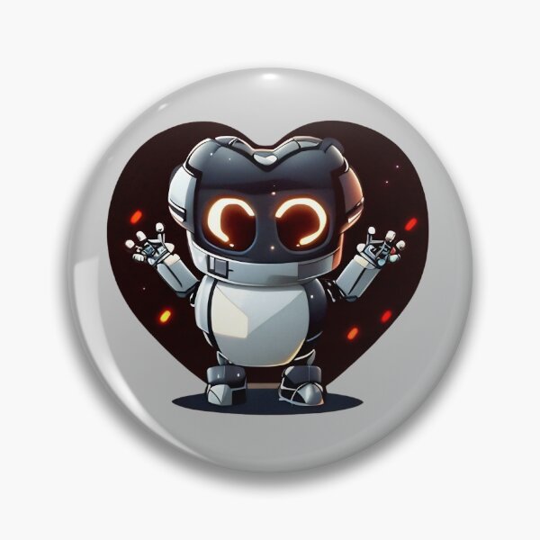 Item preview, Cute Robot 31 - Cool Robot Design - Robots have a heart designed and sold by SheepAttack.